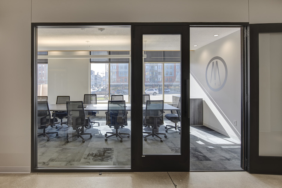 Conference room at Bolton & Menk Des Moines Office
