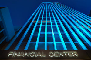 Exterior of Financial Center