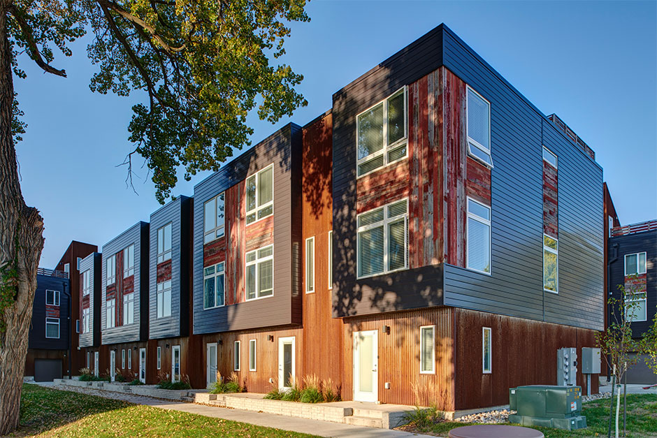 Eagle View Townhomes + Lofts exterior